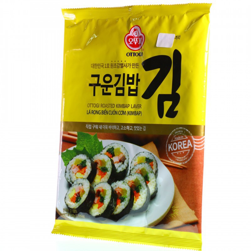 LÁ RONG BIỂN CUỐN CƠM 20G OTTOGI HÀN QUỐC - MixASale