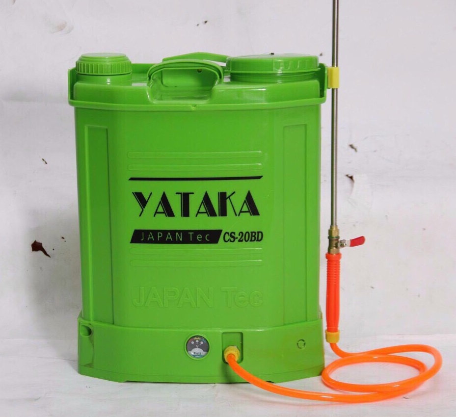 Bình Phun Xịt Điện Yataka CS-20BD Bơm Đôi