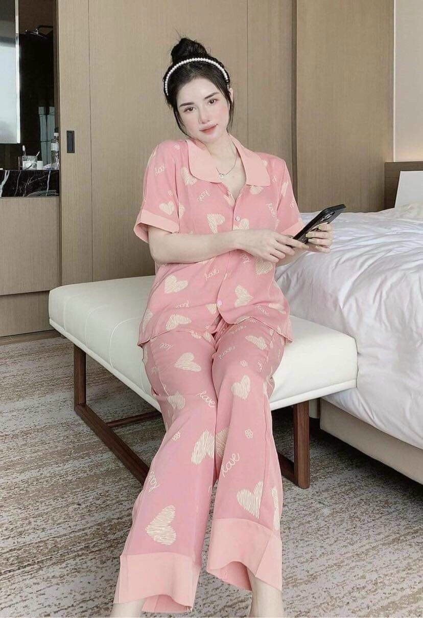Bộ pijama cộc dài 40 mẫu