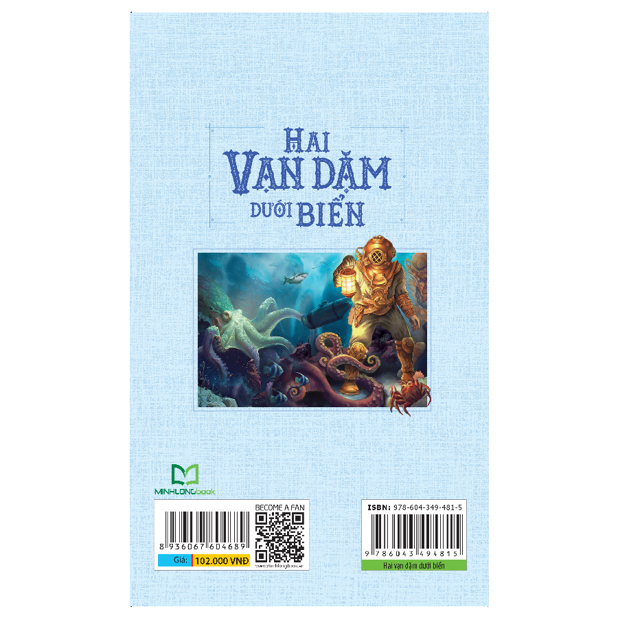 Sách - Hai Vạn Dặm Dưới Đáy Biển (Tái Bản) - Jules Verne