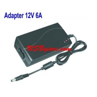 ADAPTER 12V 6A ĐẦU 5.5MM CHO LED LCD CAMERA
