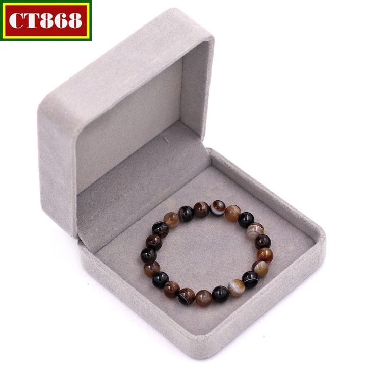 Agate bracelet 8 MM 21 beads