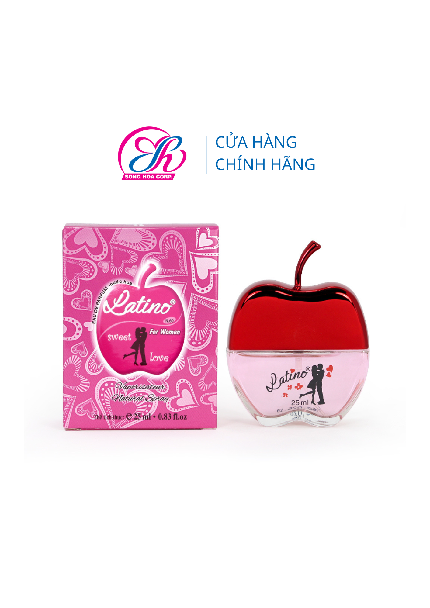 Nước hoa nữ táo Latino (25ml)