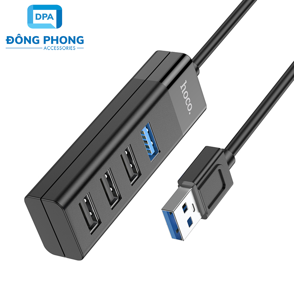 Bộ Chia Cổng USB 2.0, USB 3.0 Hoco HB25 Chính Hãng
