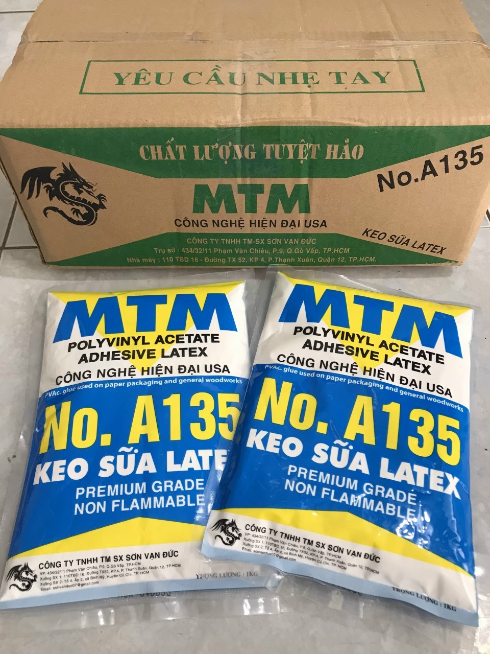 [HCM]Keo Sữa LATEX MTM A.135 1kg