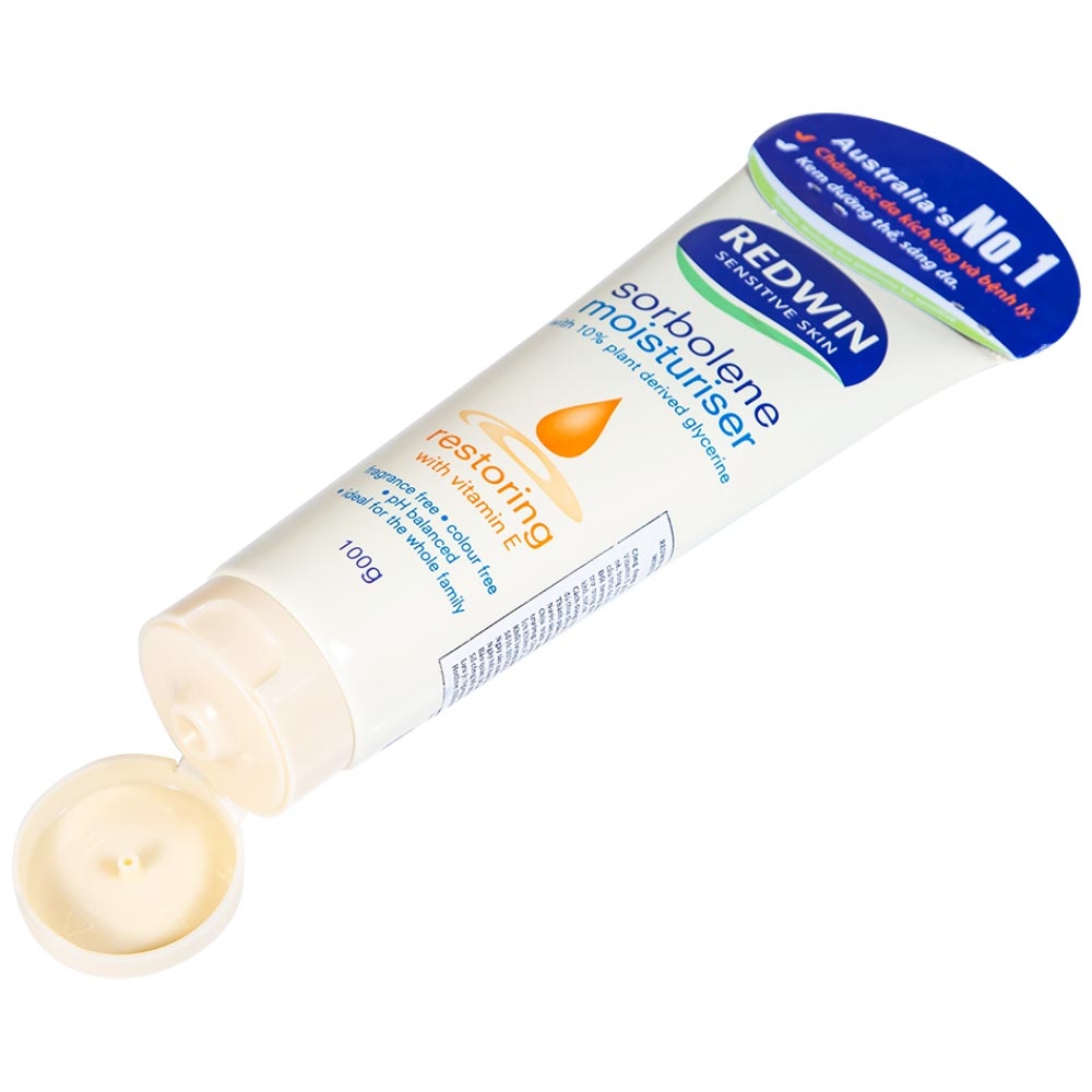 Sữa dưỡng làm mềm da Redwin Sorbolene Moisturiser Restoring With Vitamin E 100ml