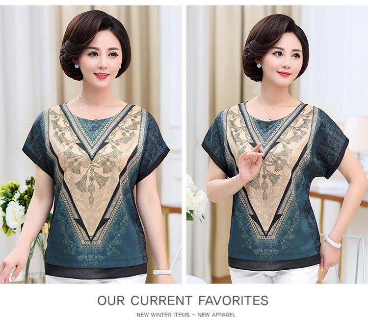 [HCM]Áo kiểu nữ cho mẹ Sang Trọng - AKN88331