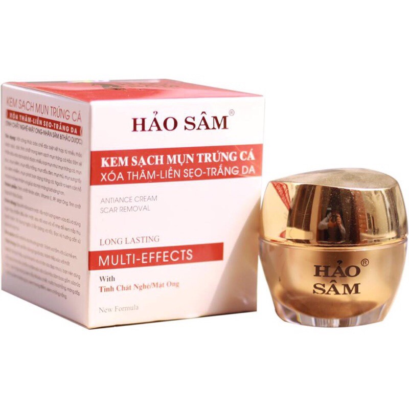 Kem HẢO SÂM hết mụn, thâm, trắng da (18g)