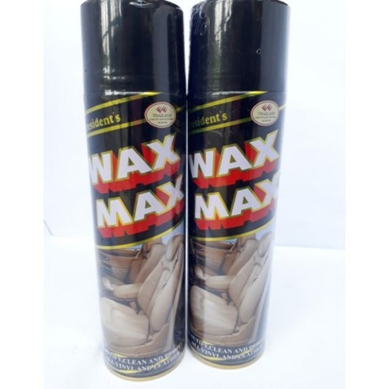 Chai Xịt Đánh Bóng Wax Max, Vệ Sinh Làm Sạch Nội Thất, Ghế Da, Túi Xách Tiện Lợi WaxMax