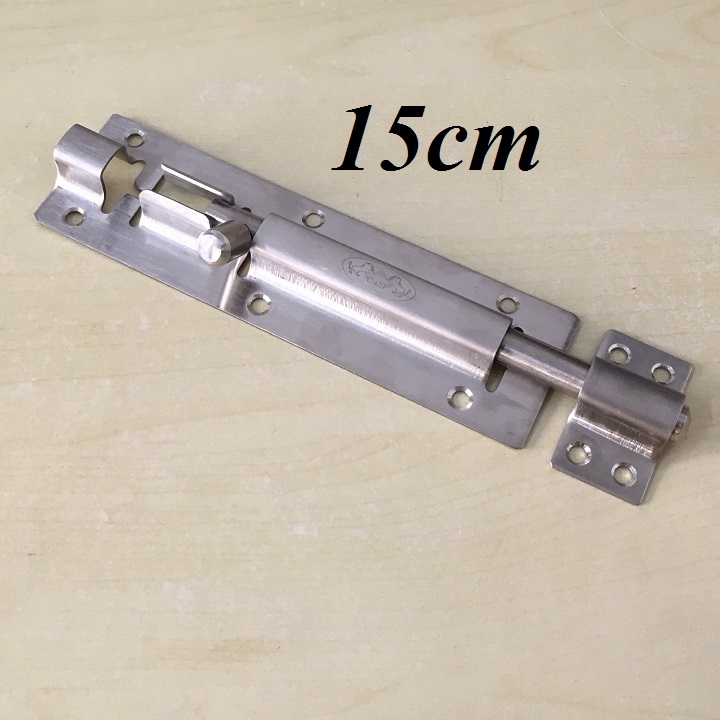 1 BỘ 1.5 TẤT - CHỐT CỬA ĐỨNG INOX 100%