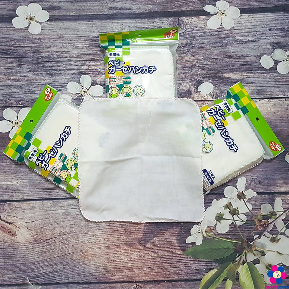 Khăn Sữa Xuất Nhật Chu Chu ( gói 10 khăn )