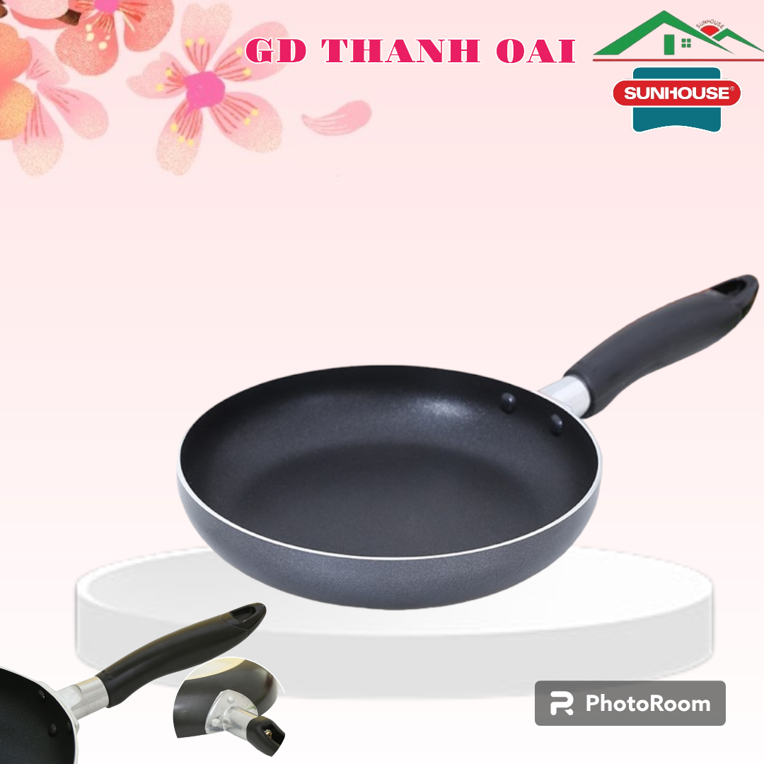 Xả chảo chống dính sunhouse 18cm