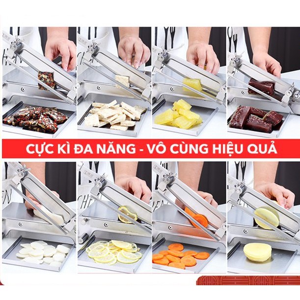 Dao chặt gà, thái thịt đông lạnh, chặt sườn non Đa Năng ( Tặng 1 lưỡi dao đa năng)