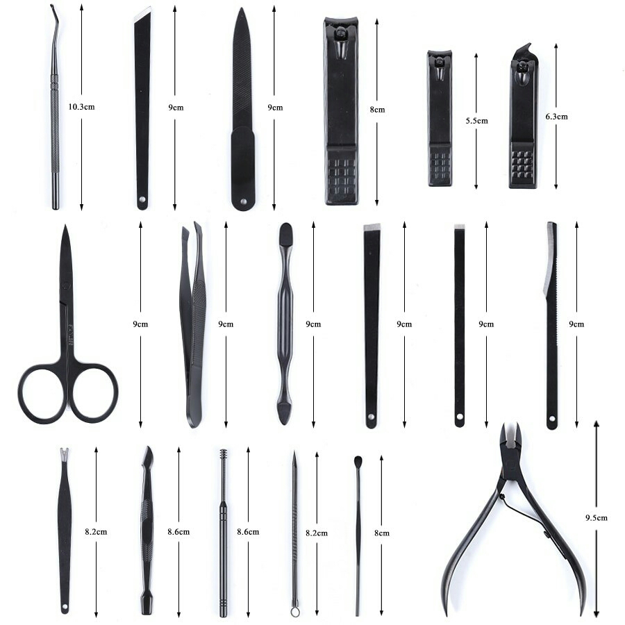 Bộ kềm cắt móng tay xịn cao cấp 18 món