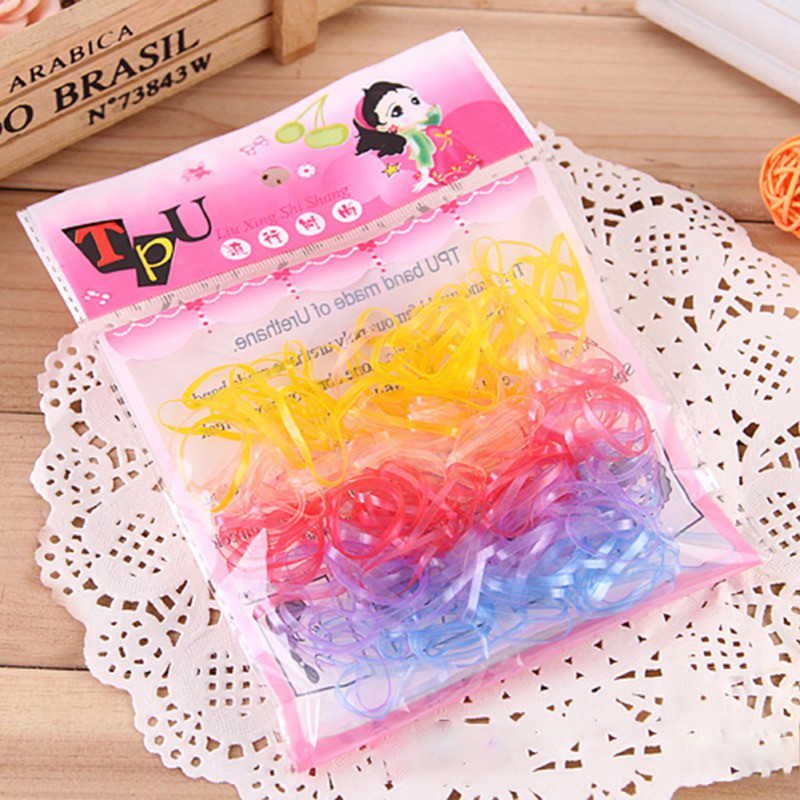 [HCM]Set 220 dây thun buộc tóc cho bé