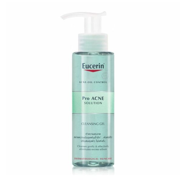 Eucerin - Gel Rửa Mặt Cho Da Nhờn Mụn ProAcne Cleansing 200ml