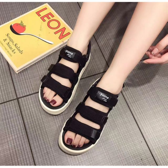 Dép sandal quai dán quai hậu kiểu dáng Hàn - Minh Châu shop 010