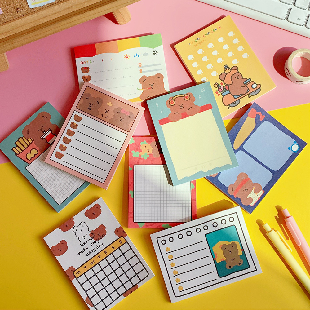[Có sẵn] Tập giấy note - sticky note xinh xắn tiện lợi