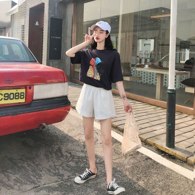 [HCM]Quần shorts thun nữ mẫu basic dễ mặc