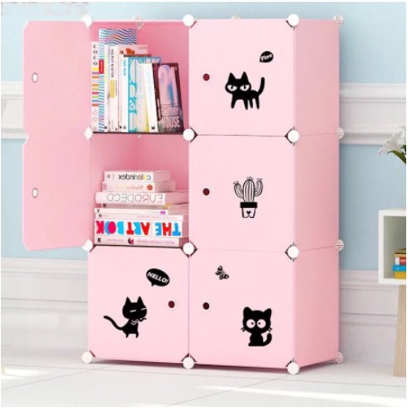 tủ 6 ngăn kèm 5 tấm ghép