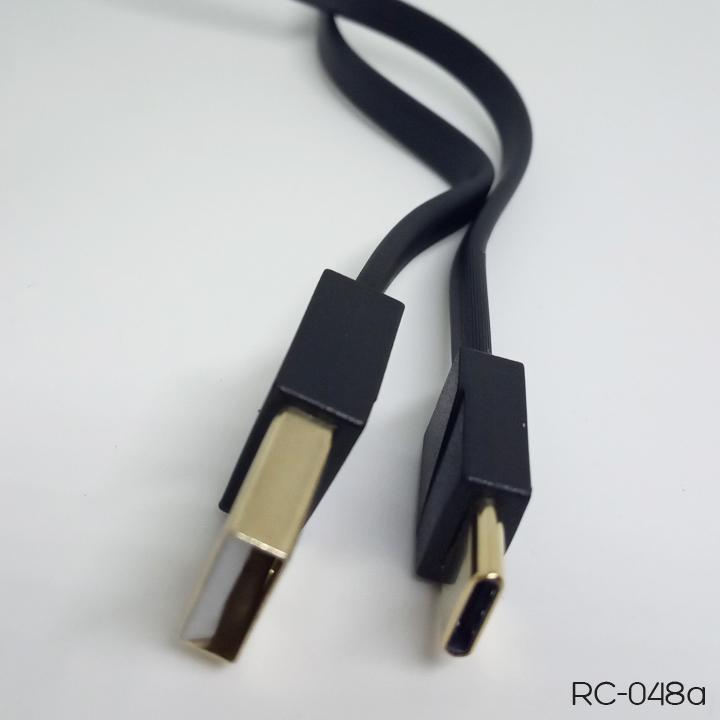 Cáp sạc nhanh cổng Type C Remax Quick Charging 3A Data RC-048a