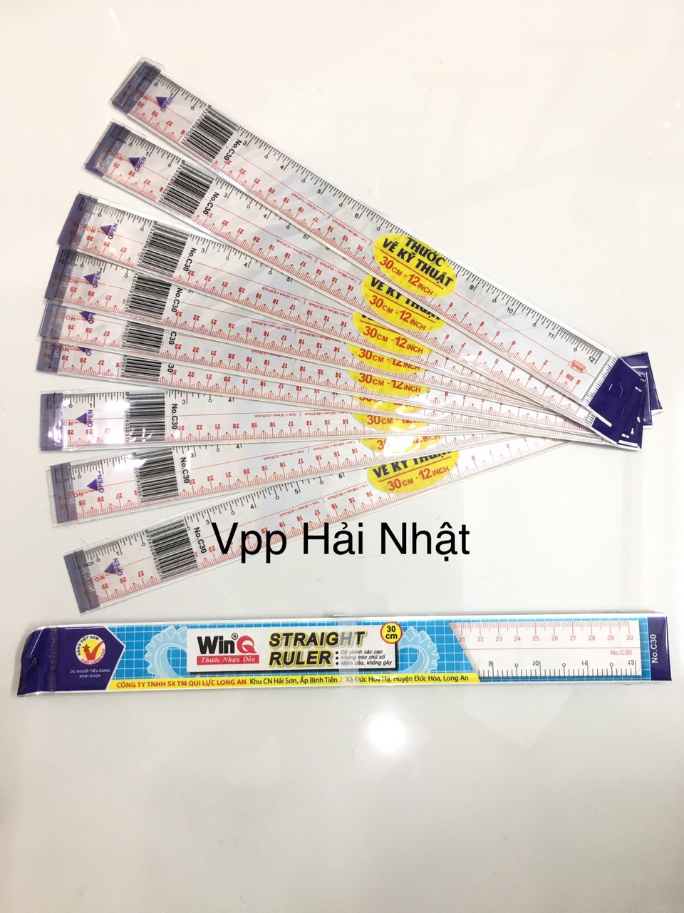 Thước kẻ dẻo Win 30cm