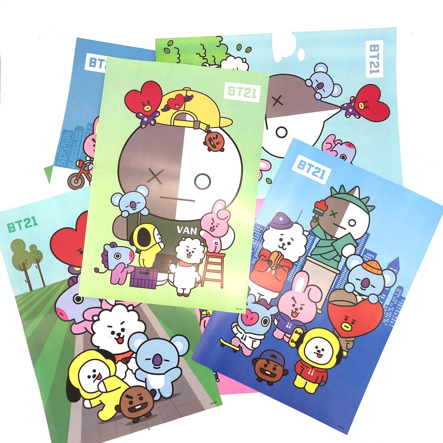 Bộ Poster BT 21 BTS