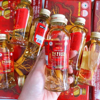 Nước hồng sâm có củ Wonkisam Hàn Quốc