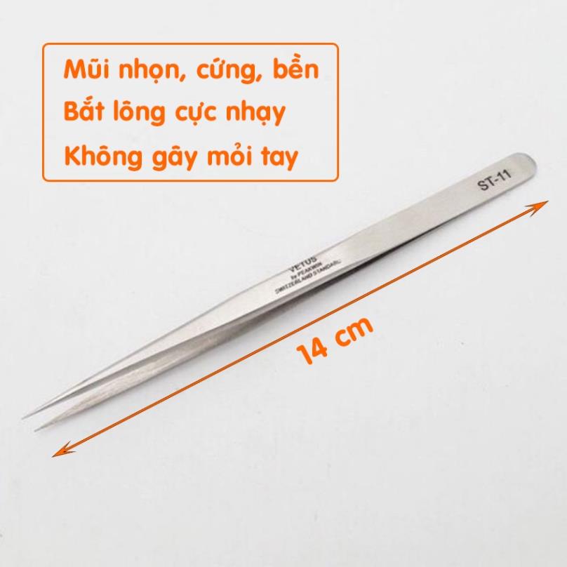 [PHỤ KIỆN YẾN SÀO] Nhíp thẳng chuyên dụng nhặt lông yến