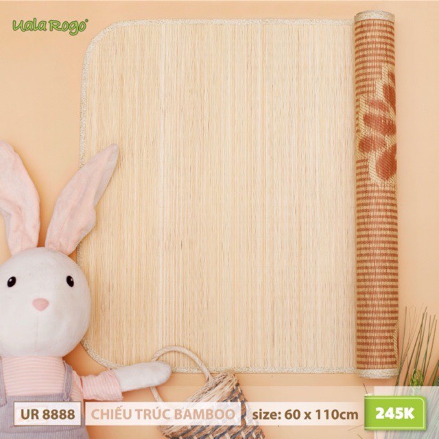Chiếu trúc tăm tre Uala & Rogo chính hãng (60x110cm)