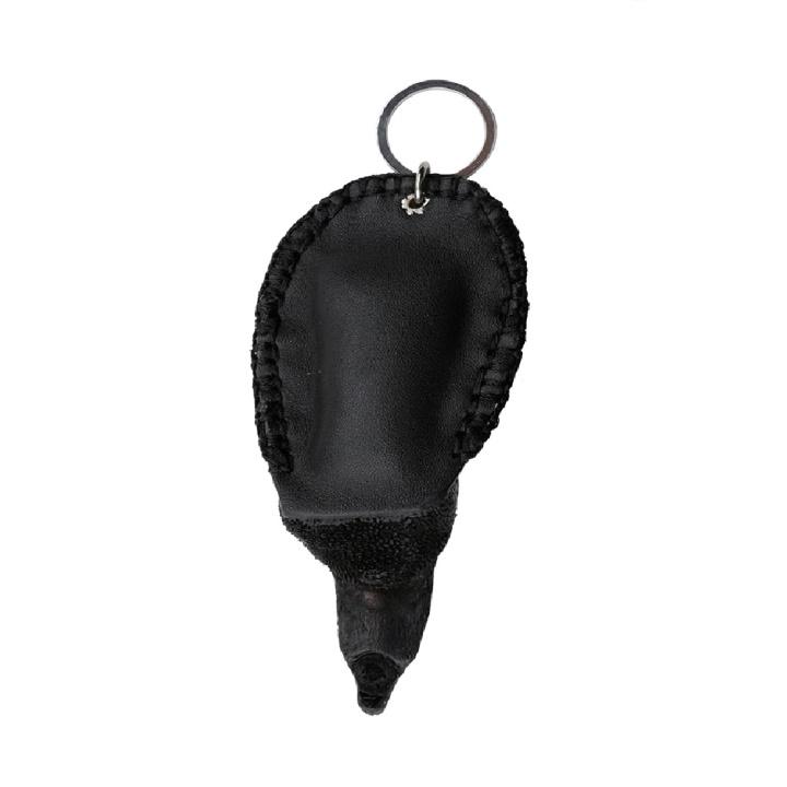 Móc khóa chân đà điểu màu đen HK8425