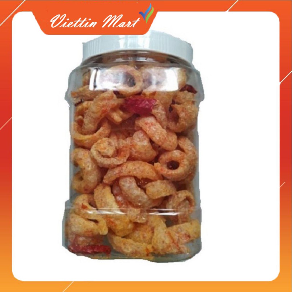 Hũ 100gr Da heo cháy tỏi loại ngon