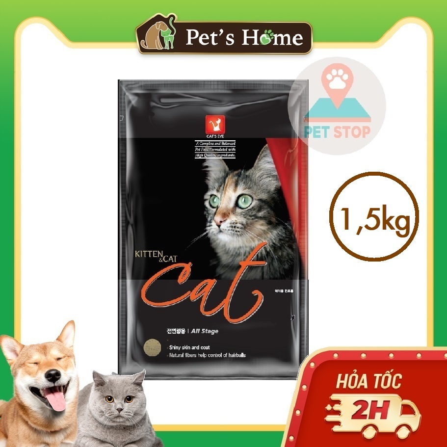 [Gói nguyên 1,5kg] Hạt CAT'S EYE cho mèo mọi lứa tuổi