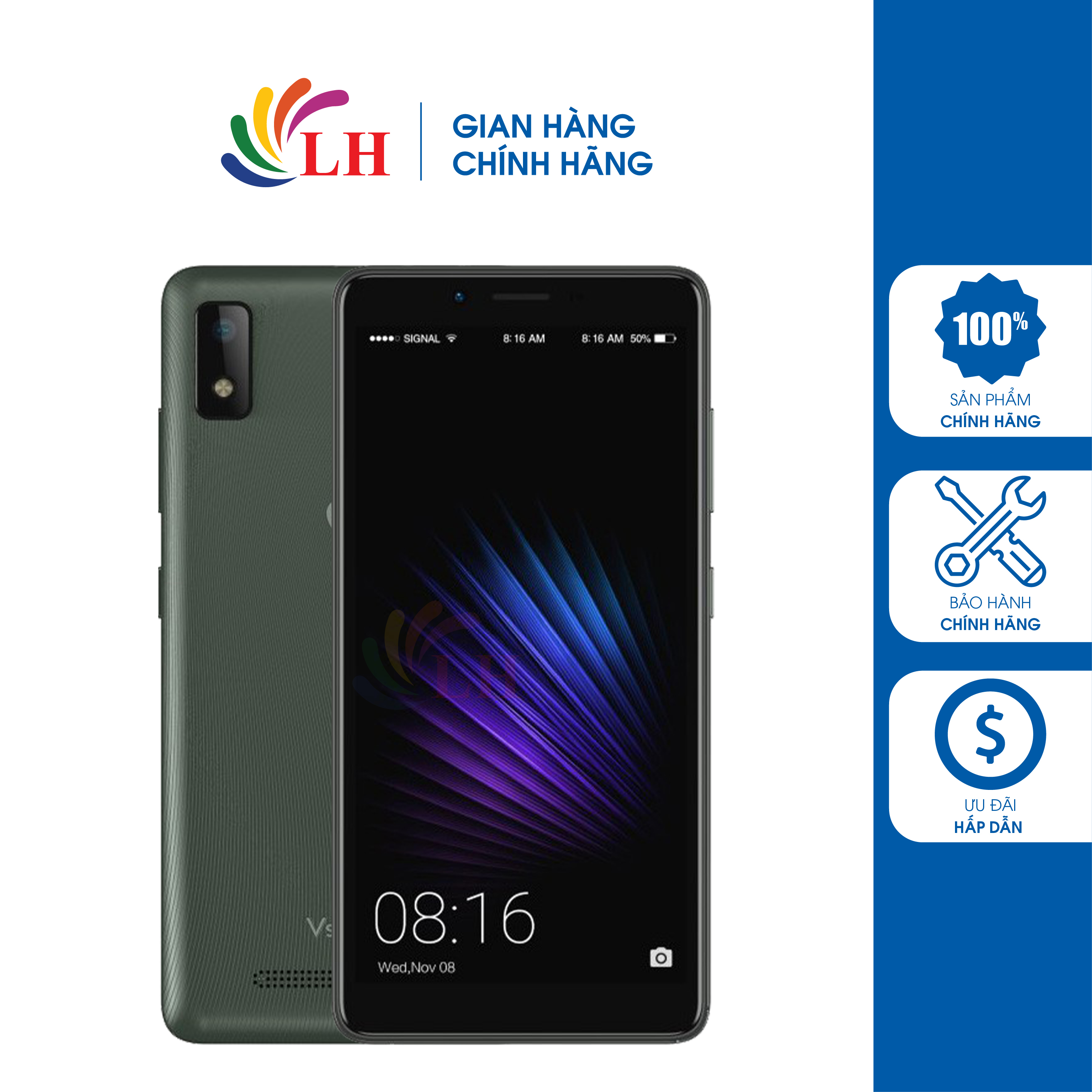 Điện thoại Vsmart Bee Lite - Hàng chính hãng - Viên pin đủ dùng, màn hình lớn, con chip với hiệu năng ổn