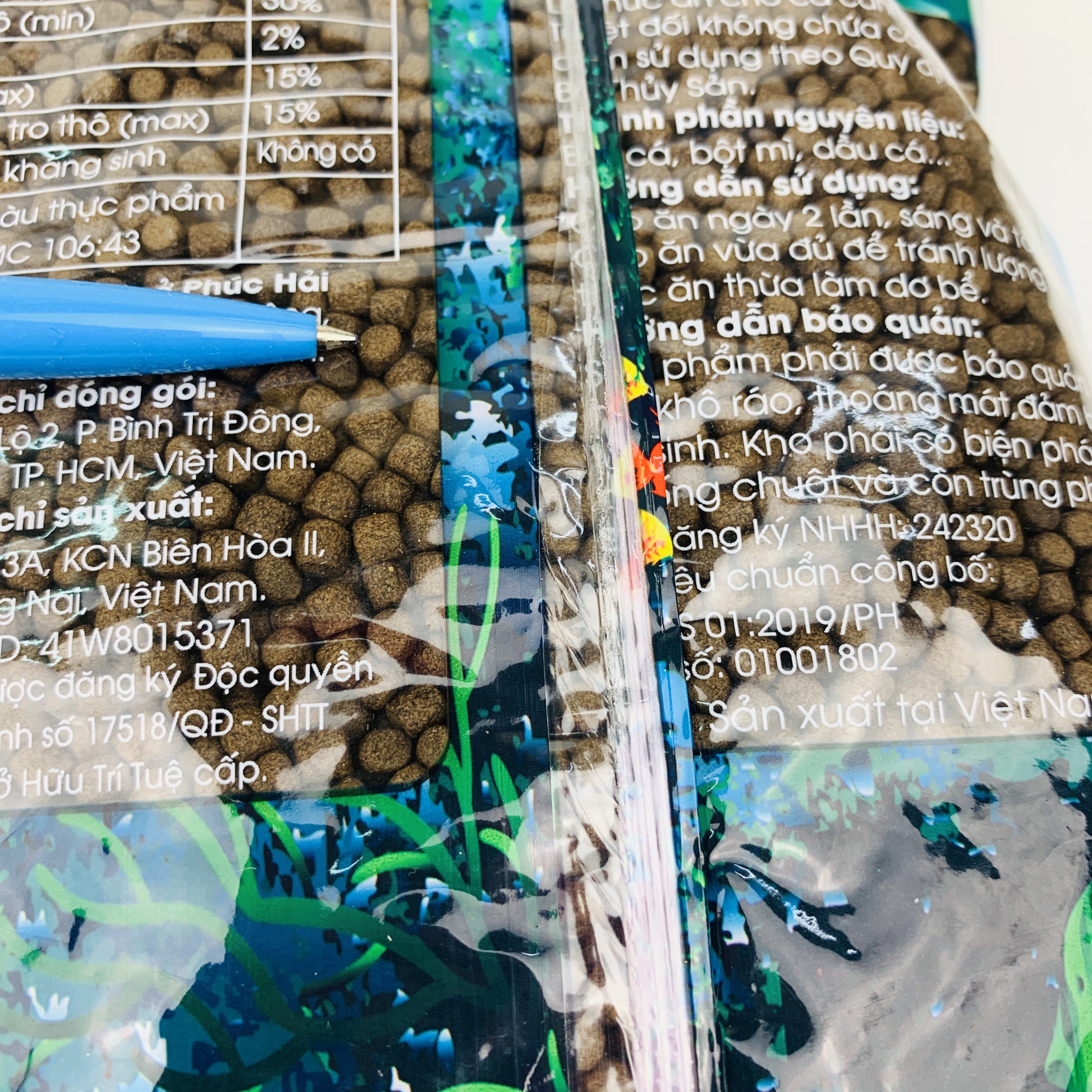 Thức Ăn Cá ShangHai Viên Nhỏ/Vừa/Lớn 500g - Cám Cá Cảnh