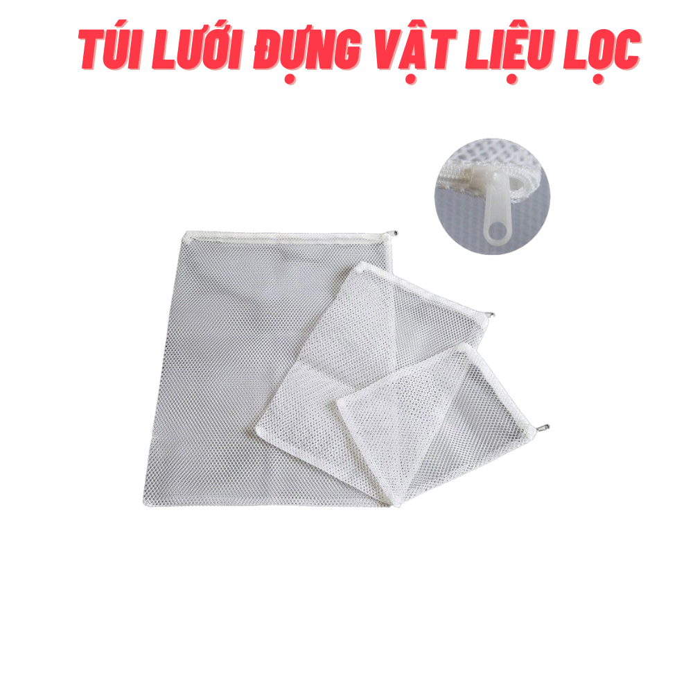 [Hoàn Tiền 10%] Lưới Túi  Đựng Vật Liệu Lọc Hồ Cá