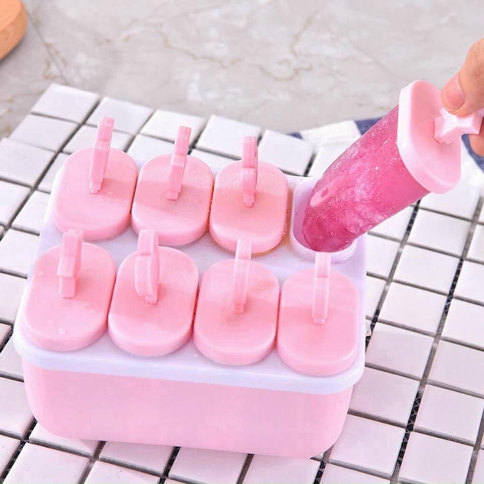 Bộ khuôn làm kem 8 cái