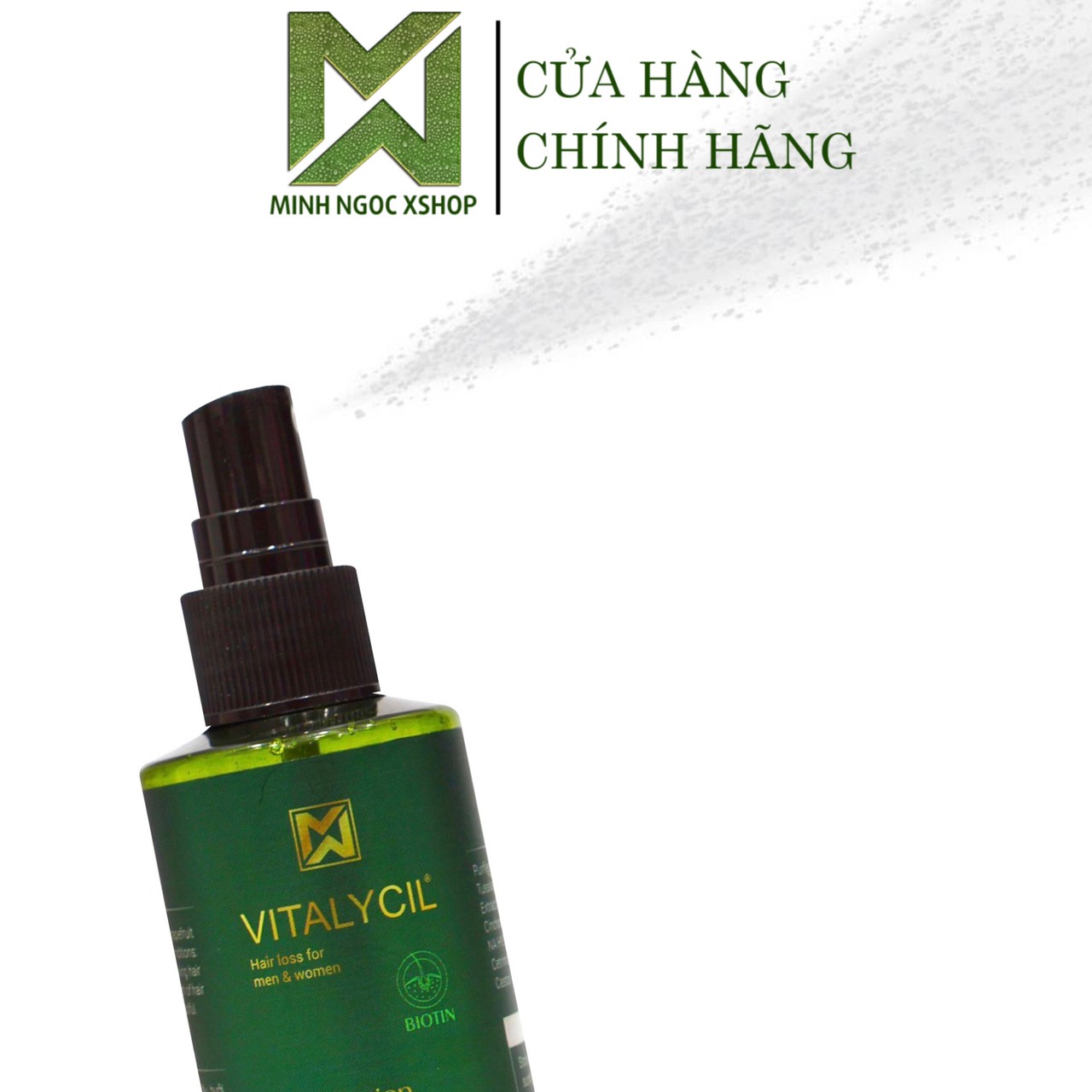 Xịt bưởi chống rụng, kích mọc tóc Vitalycil 100ML