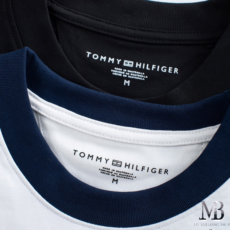Áo thun T.om.my Hil.fi.ger MB shop, form rộng, unisex MB023