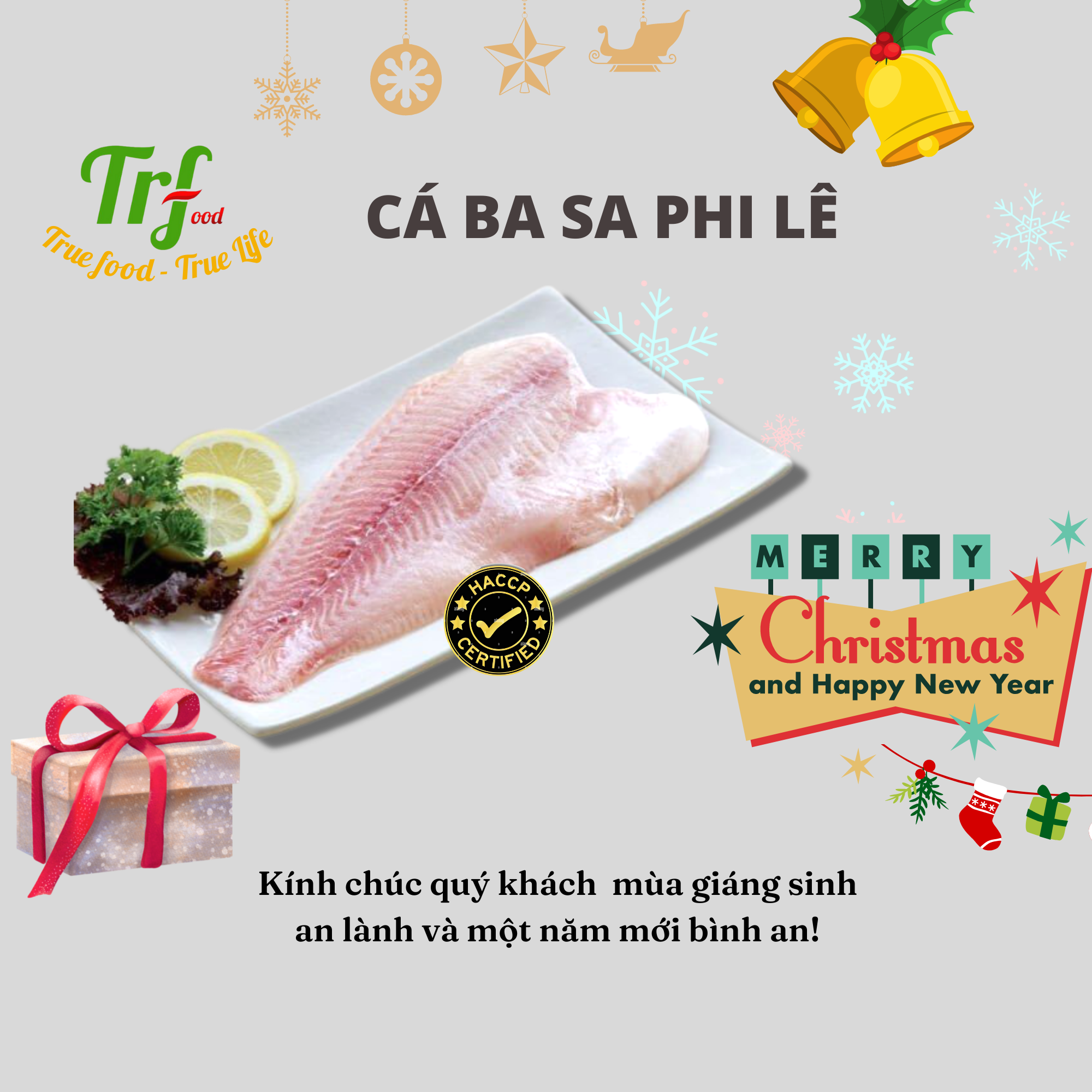 Cá ba sa phi lê Truefood thơm ngon túi 500g [HN ship hỏa tốc]