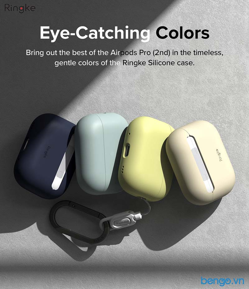 Vỏ Ốp AirPods Pro 2 RINGKE Silicone