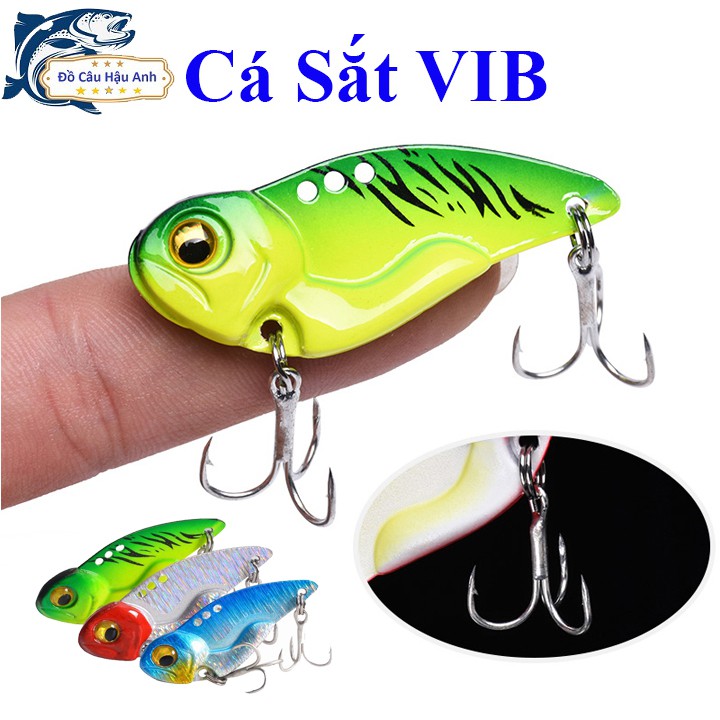 Mồi câu lure cá sắt VIB lưỡi BKK siêu bén siêu nhậy (cam kết đổi trả trong 2 tuần đầu)