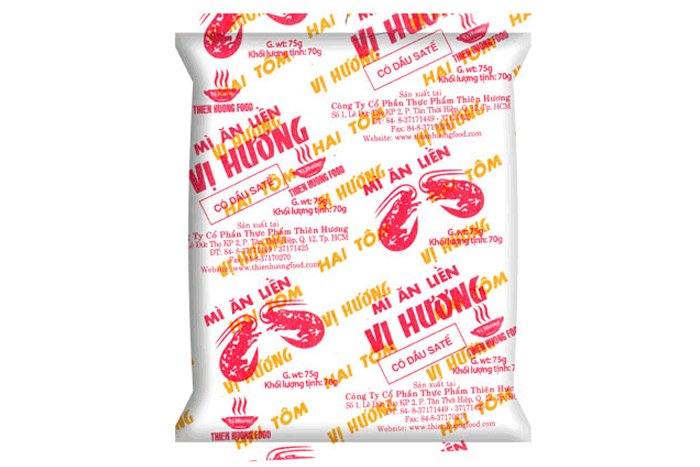 Mì Vị Hương sa tế thùng 30 gói 70g