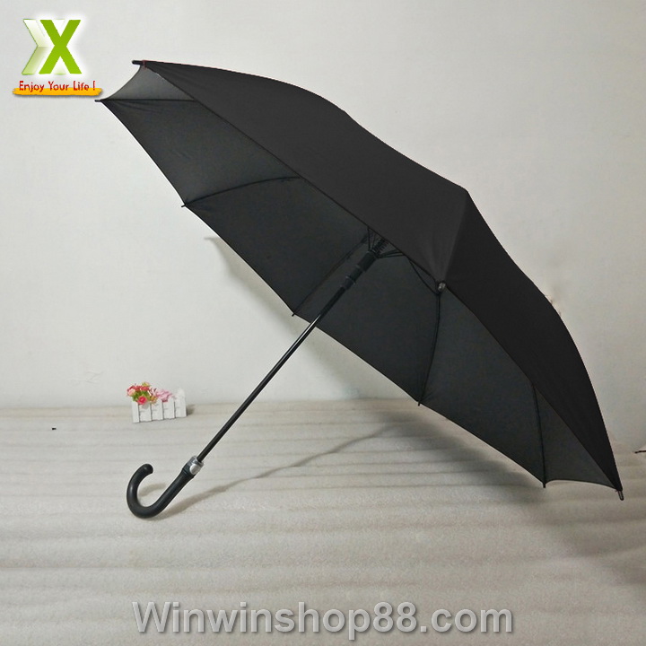 [FREESHIP MAX 15K][HCM]Ô dù che mưa cán cong có nút bấm tự động màu đen