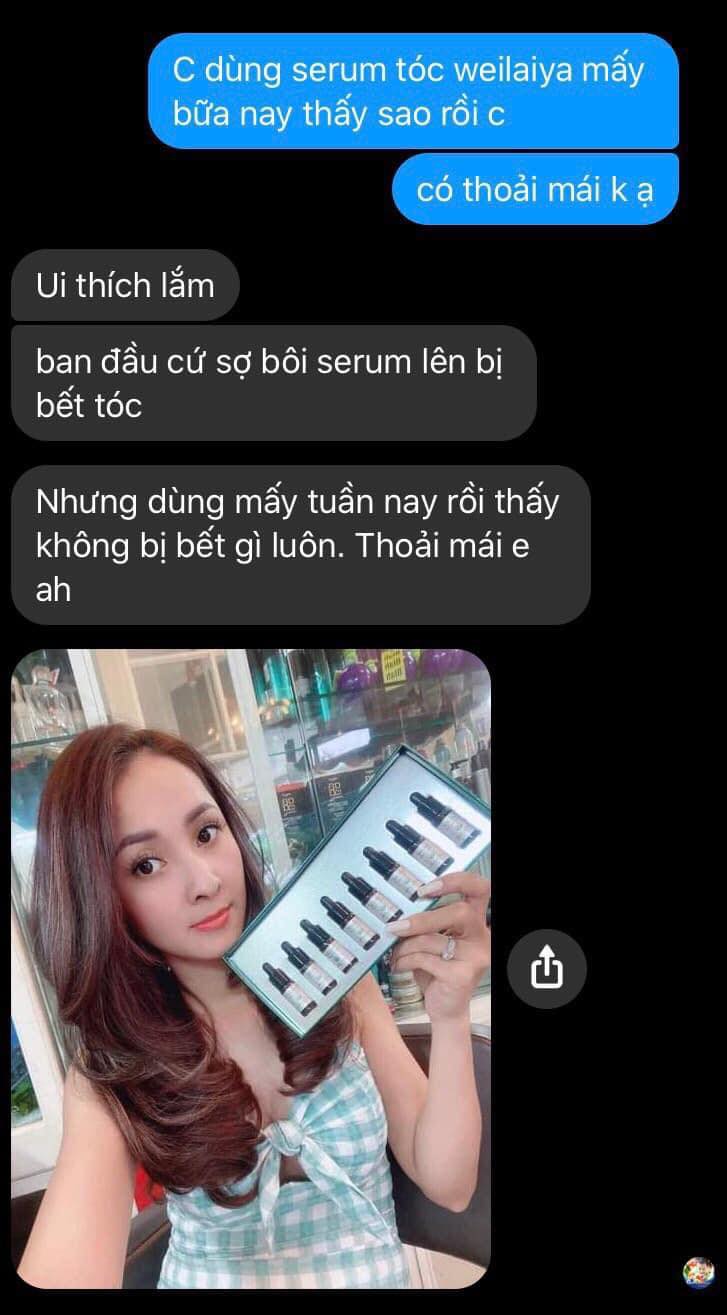 Huyết thanh Weilaiya kích thích mọc tóc, ngăn rụng tóc