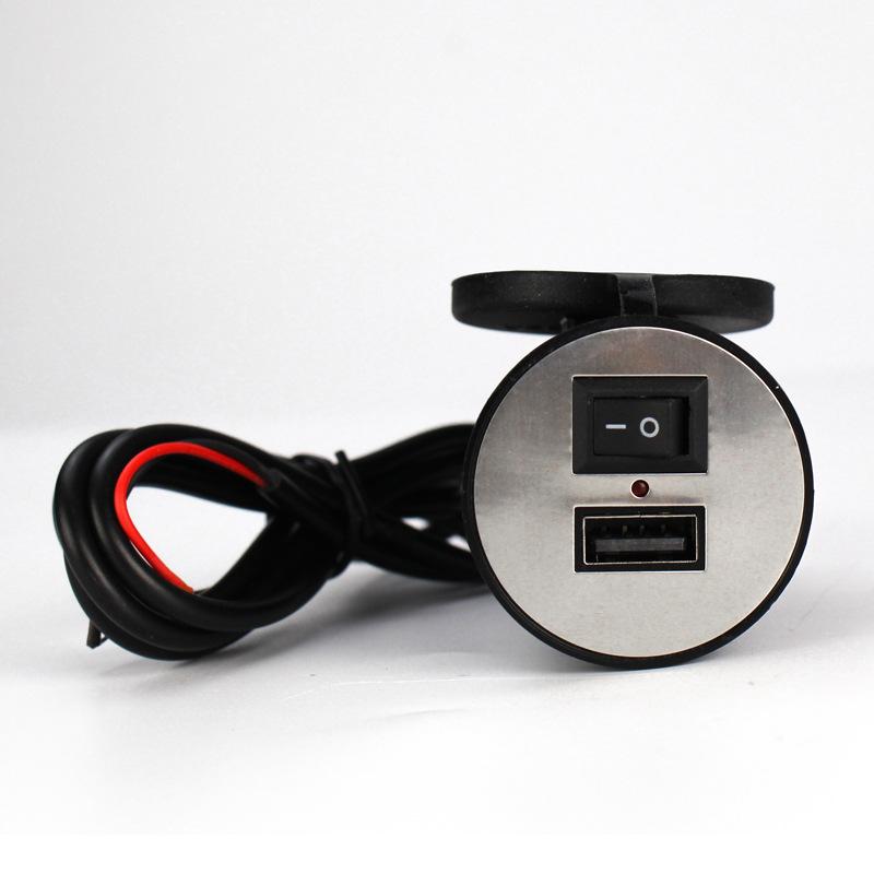 Bộ sạc điện thoại trên xe máy có công tắc cổng USB, sạc nhanh, tiện lợi, bền pin, có công tắc tắt bật điện cấp cho bộ sạc