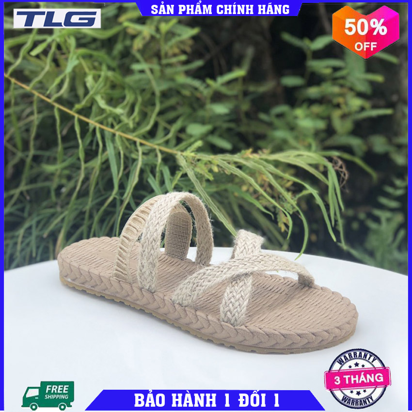 Dép lê cói nữ  Đồ Da Thành Long TLG 21436