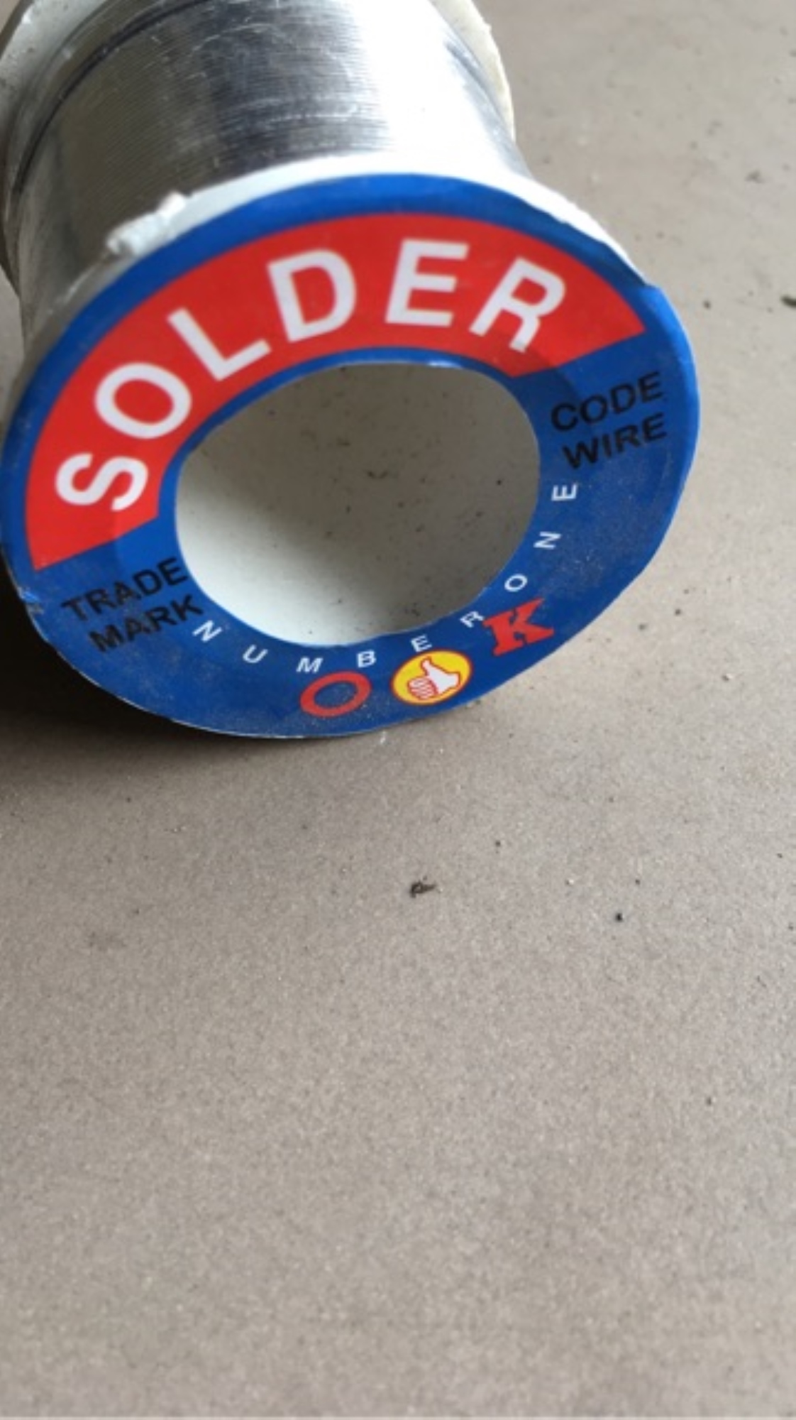 Thiếc hàn Solder 0.8mm cuộn to
