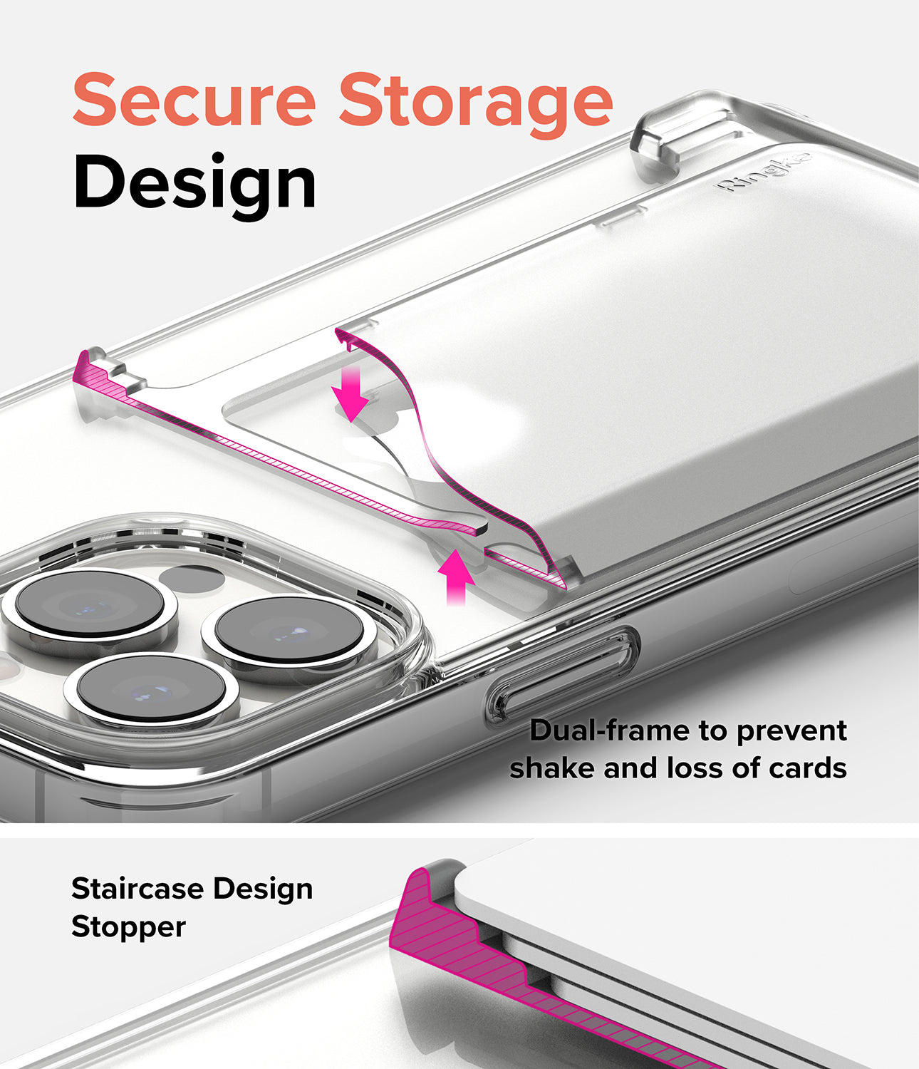 Ngăn Đựng Thẻ RINGKE SIDE Slot Card Holder