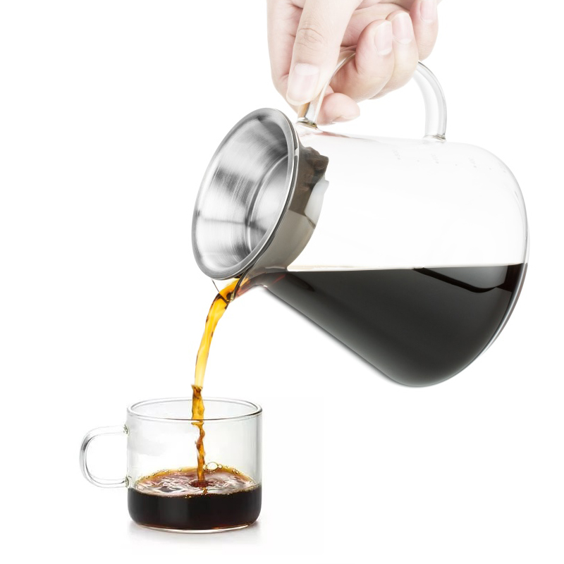 Bình đựng cafe thủy tinh Samadoyo 600ml F011